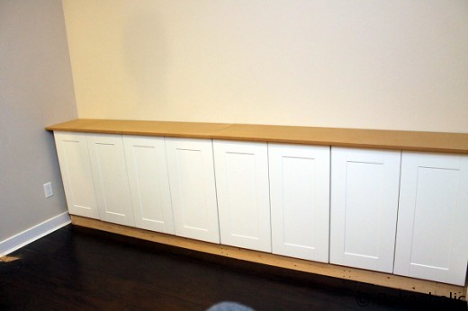 cabinets done